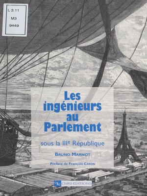 cover image of Les ingénieurs au Parlement sous la IIIe République